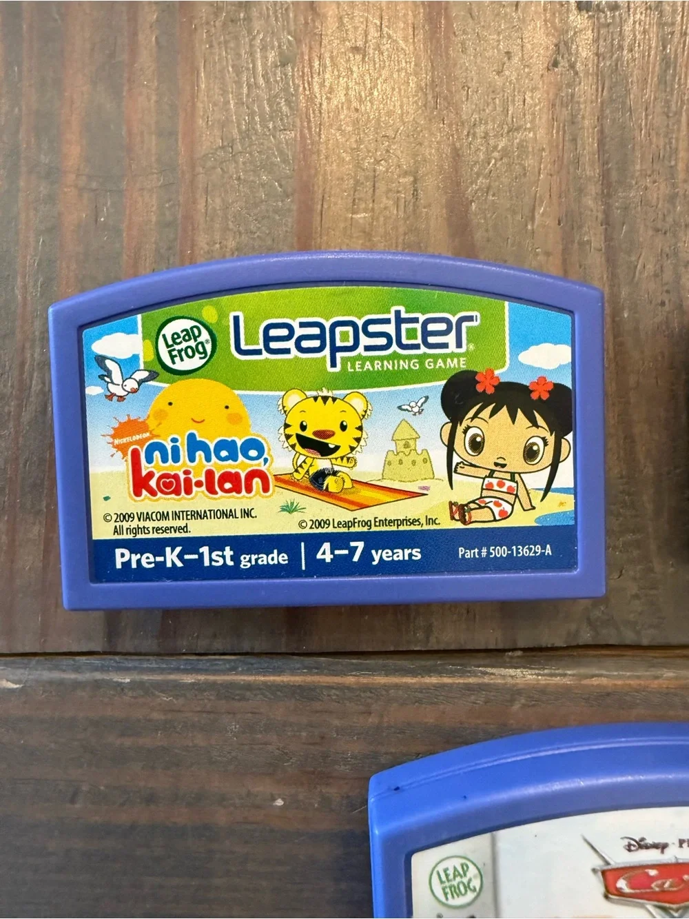 Lot of 3 Leap Frog Leapster Pet Pals, Ni Hao Kai-Lan, Cars Learning Cartridges